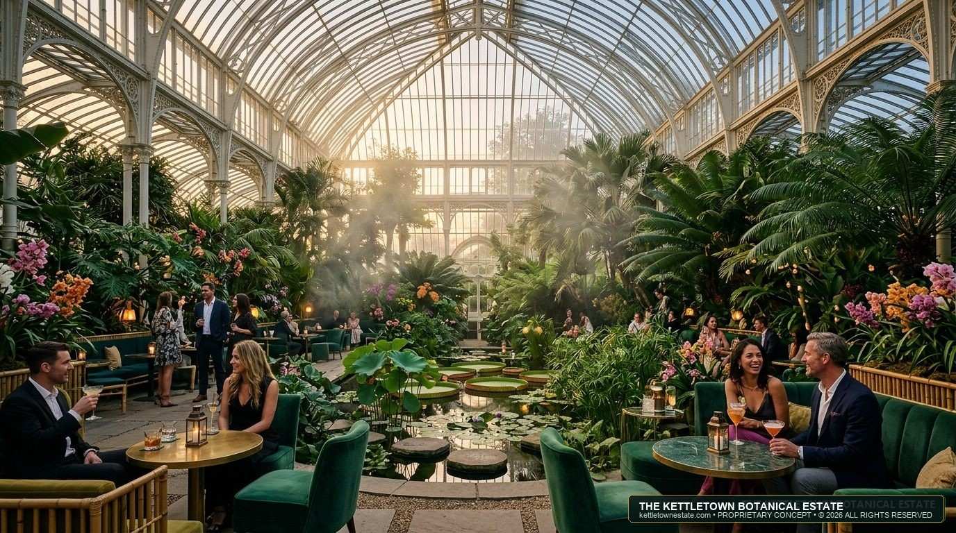 Living Crystal Dome Conservatory