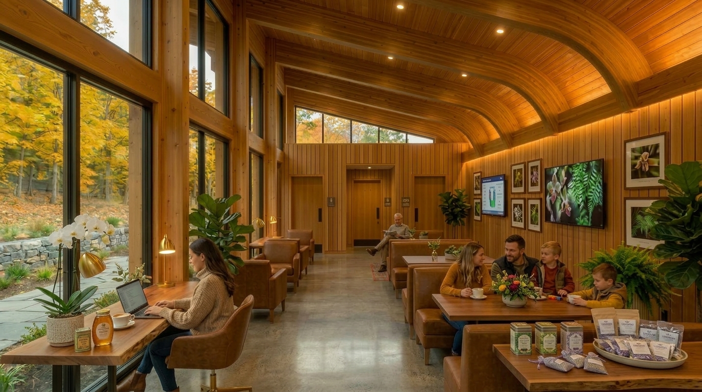 EV Drivers Lounge East Wing Family Suite & Restrooms