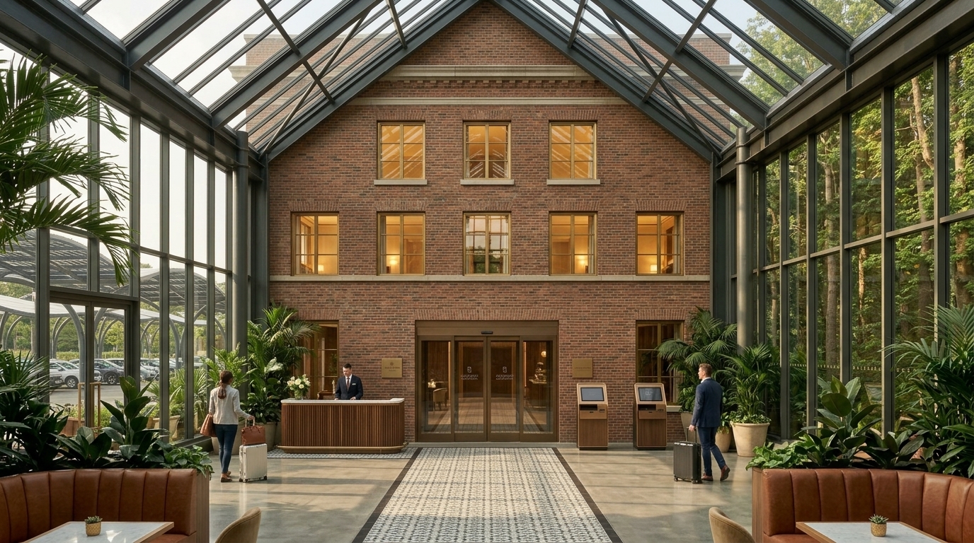 Self-Park Arrival Hub & Keyed Hotel Portal