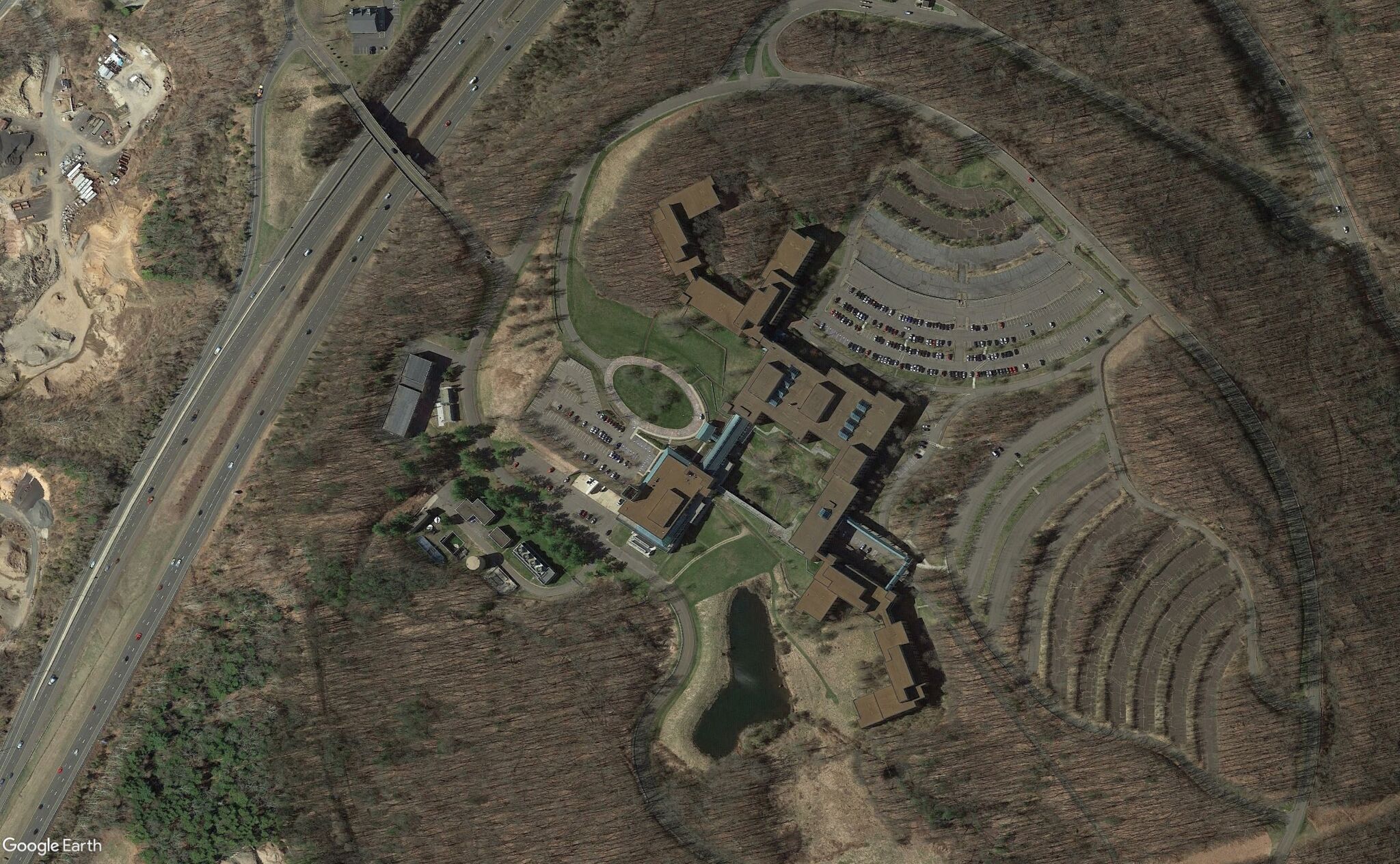 150 Kettletown Road 228-Acre Full Satellite Aerial